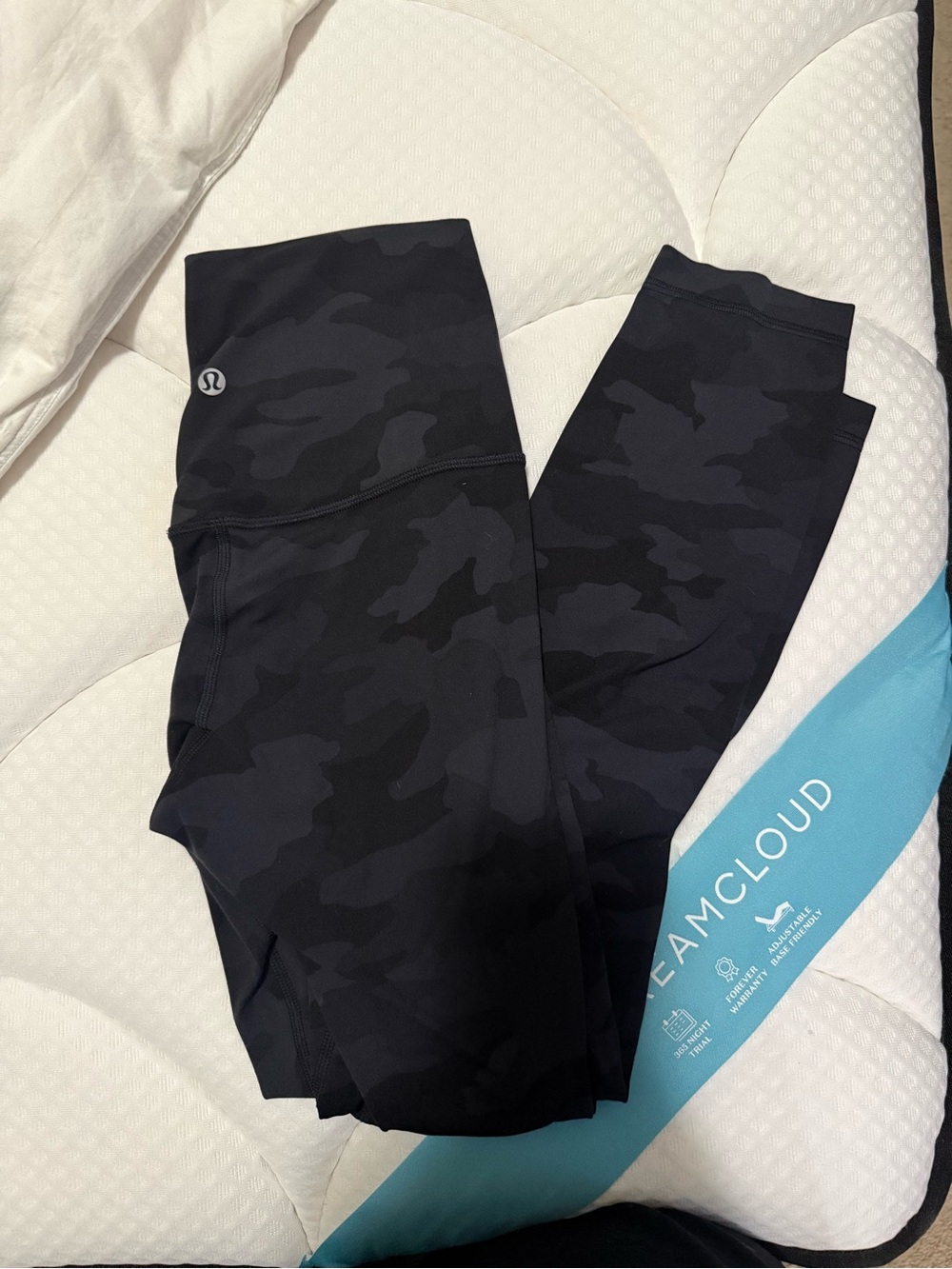 lululemon athletica Black Camo Leggings